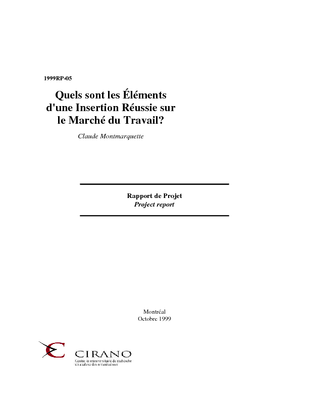 Quels sont les Éléments d