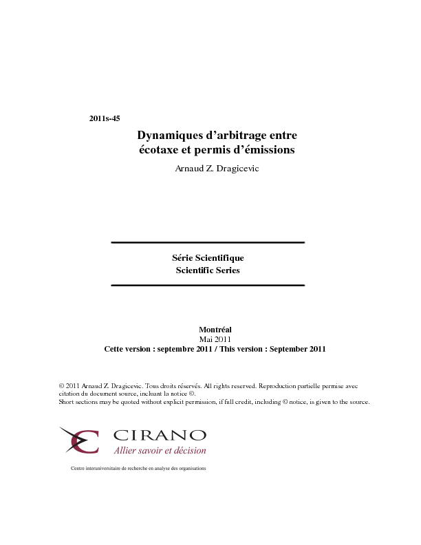 Dynamiques d