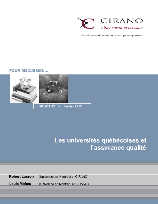 Les universités québécoises et l