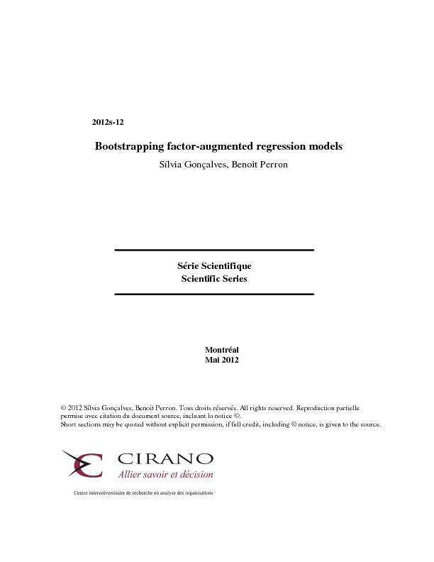 Bootstrapping factor-augmented regression models