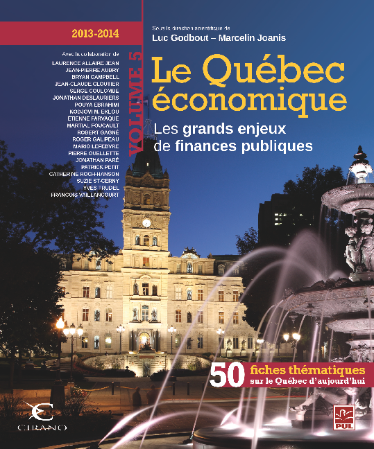Le Québec économique 5 (2013-2014) : Les grands enjeux de finances publiques