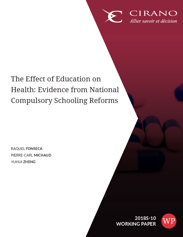 The Effect of Education on Health: Evidence from National Compulsory Schooling Reforms