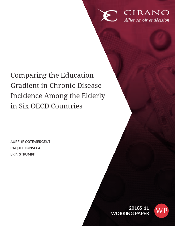 Comparing the Education Gradient in Chronic Disease Incidence Among the Elderly in Six OECD Countries