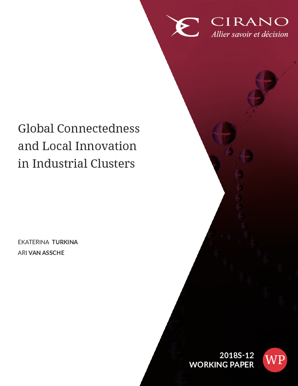 Global Connectedness and Local Innovation  in Industrial Clusters