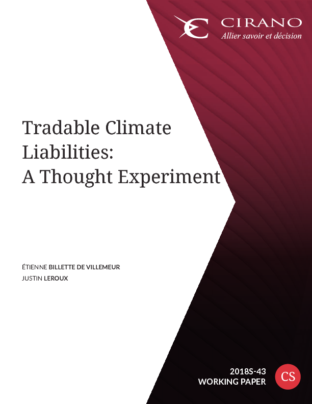 Tradable Climate Liabilities: A Thought Experiment