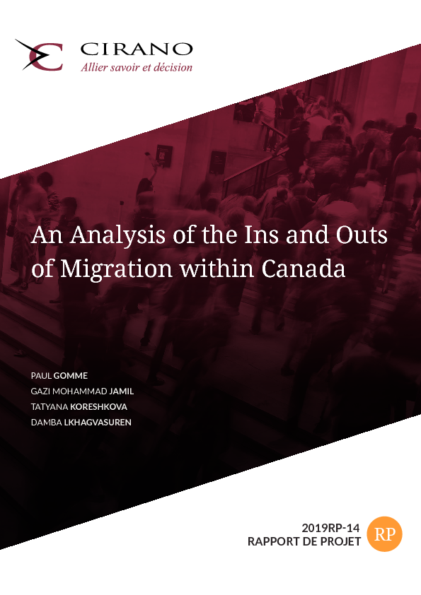 An Analysis of the Ins and Outs of Migration within Canada