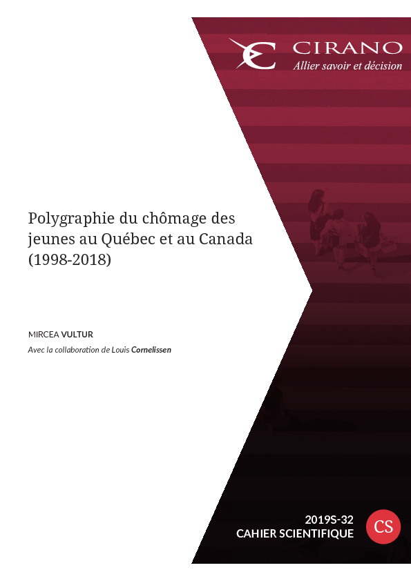 Polygraphie du chômage des jeunes au Québec et au Canada (1998-2018)