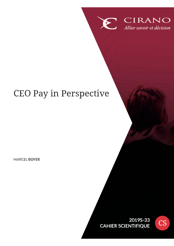 CEO Pay in Perspective