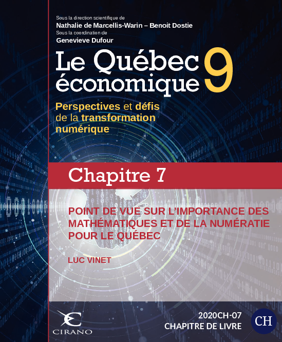 Le Québec économique 9 - Chapitre 7 - Point de vue sur l’importance des mathématiques et de la numératie pour le Québec