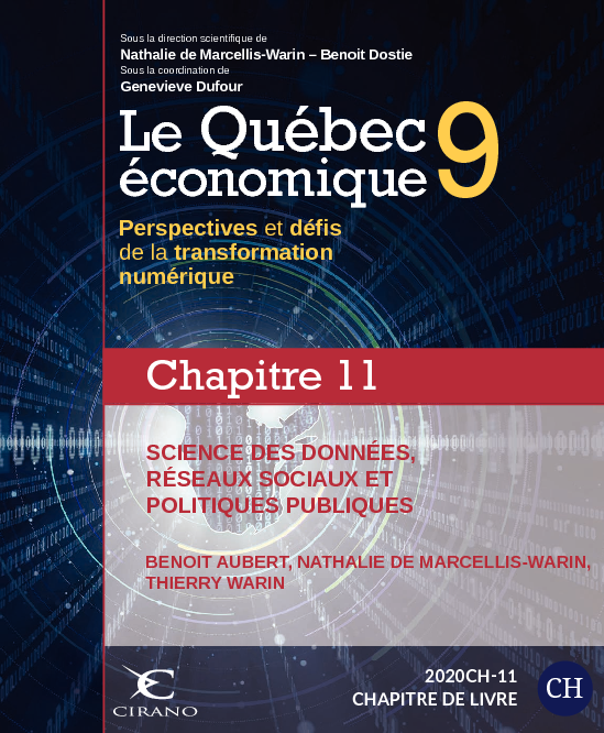 Le Québec économique 9 - Chapitre 11 - Science des données, réseaux sociaux et politiques publiques