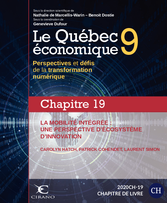 Le Québec économique 9 - Chapitre 19 - La mobilité intégrée : une perspective d’écosystème d’innovation