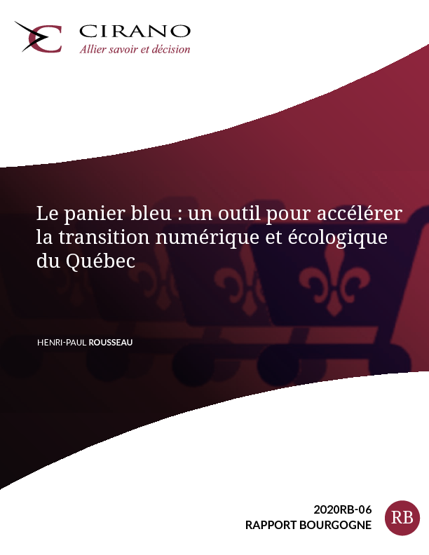 Le panier bleu : un outil pour accélérer la transition numérique et écologique du Québec