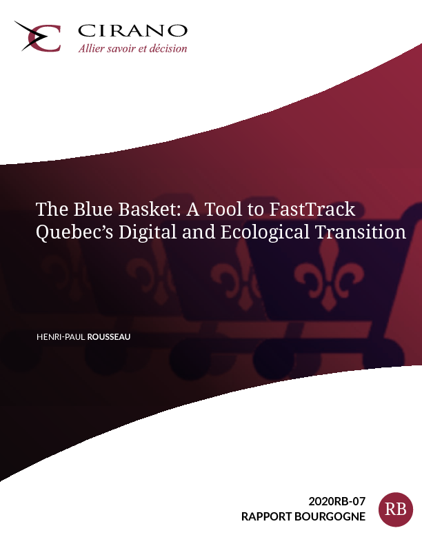 The Blue Basket: A Tool to FastTrack Quebec’s Digital and Ecological Transition