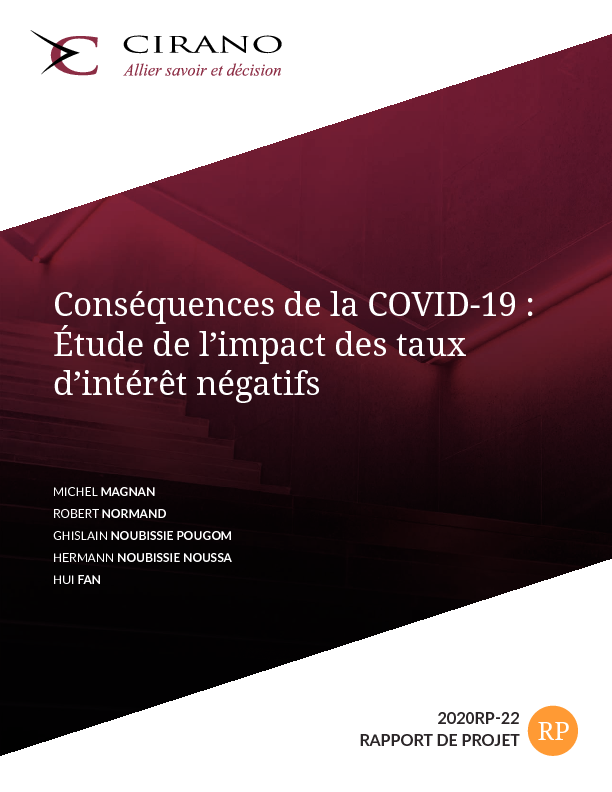 Conséquences de la COVID-19 : Étude de l’impact des taux d’intérêt négatifs