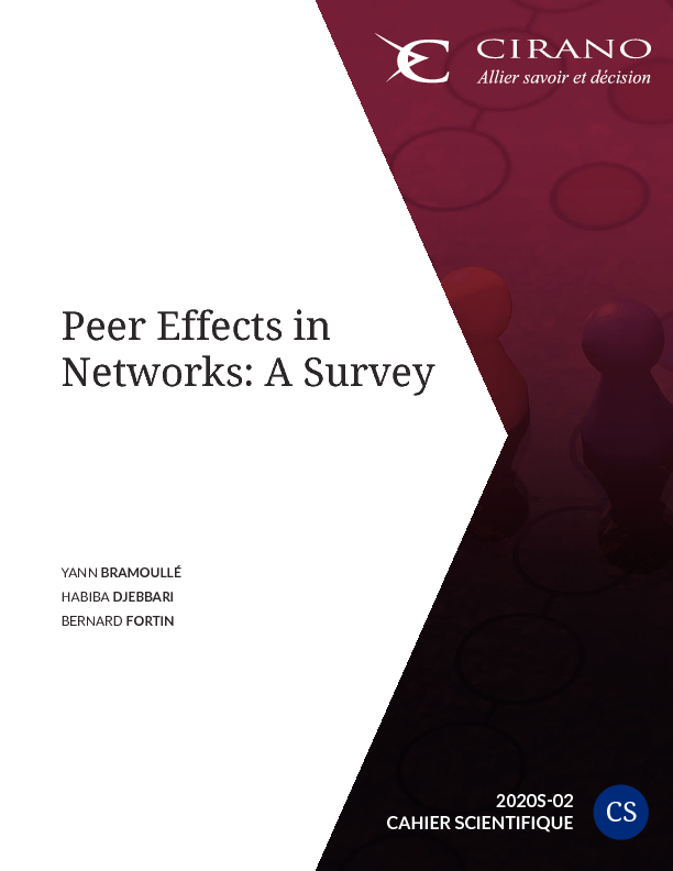 Peer Effects in Networks: A Survey