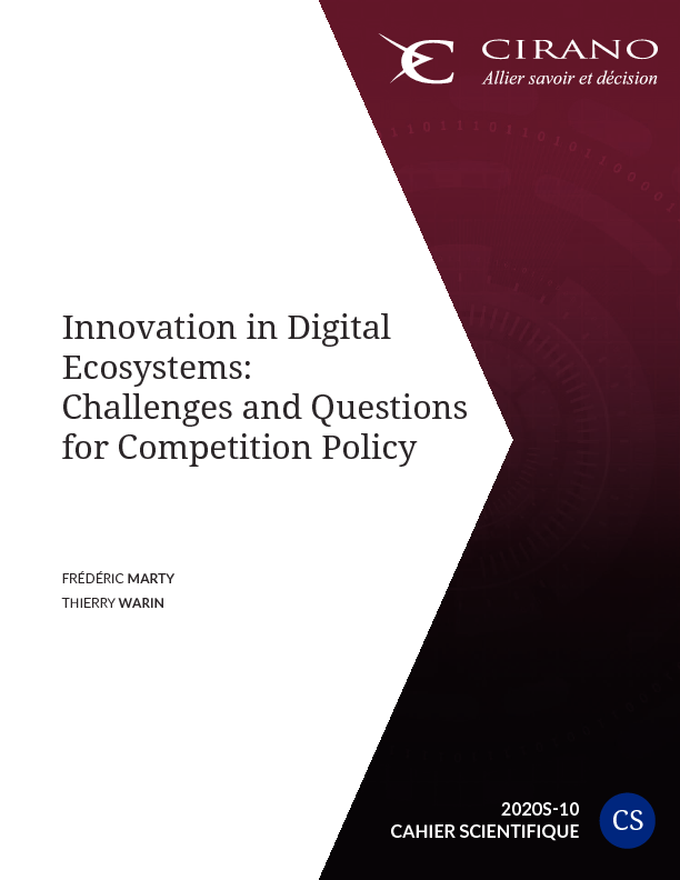 Innovation in Digital Ecosystems: Challenges and Questions for Competition Policy
