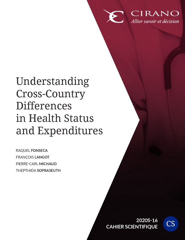 Understanding Cross-Country Differences  in Health Status and Expenditures
