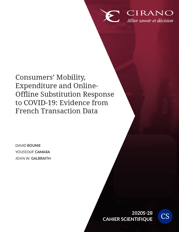 Consumers’ Mobility, Expenditure and Online-Offline Substitution Response to COVID-19: Evidence from French Transaction Data