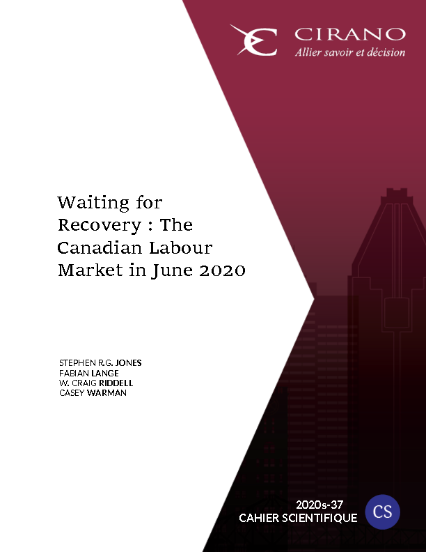 Waiting for Recovery:  The Canadian Labour Market in June 2020