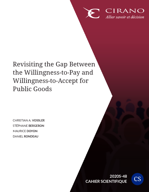 Revisiting the Gap Between the Willingness-to-Pay and Willingness-to-Accept for Public Goods