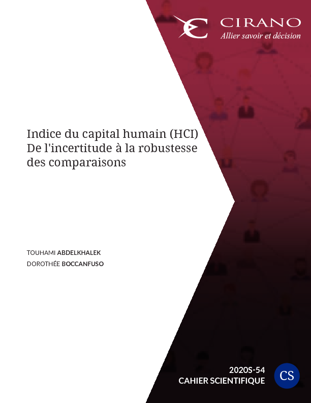 Indice du capital humain (HCI) - De l