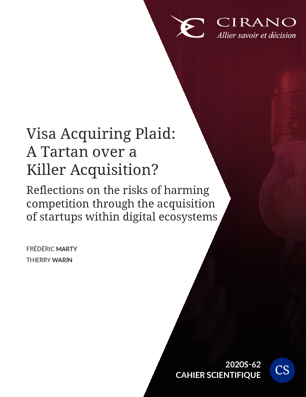 Visa Acquiring Plaid: A Tartan over a Killer Acquisition? Reflections on the risks of harming competition through the acquisition of startups within digital ecosystems