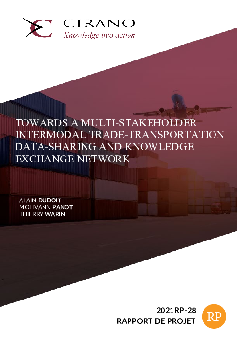 Towards a multi-stakeholder Intermodal Trade-Transportation Data-Sharing and Knowledge Exchange Network