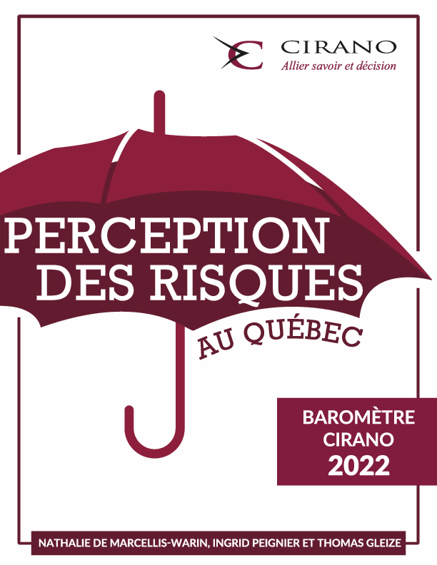BAROMÈTRE CIRANO 2022: La perception des risques au Québec
