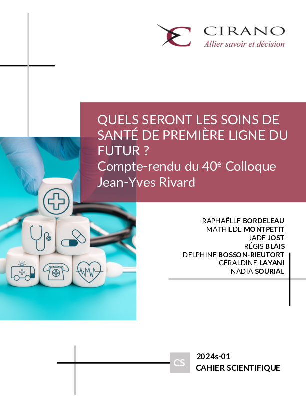 Quels seront les soins de santé de première ligne du futur ? Compte-rendu du 40e Colloque Jean-Yves Rivard