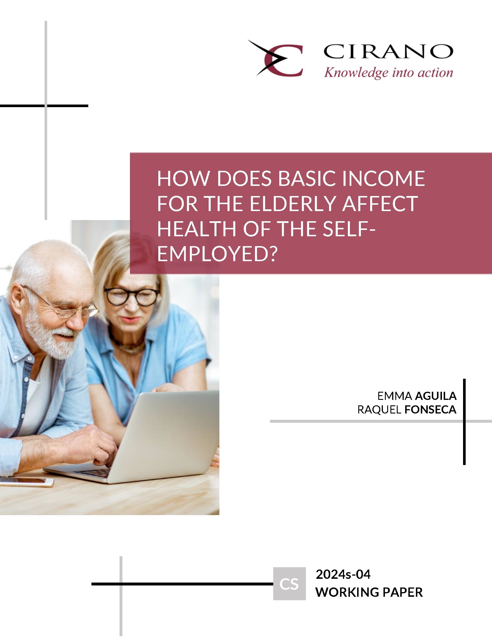 How Does Basic Income for the Elderly Affect Health of the Self-employed?