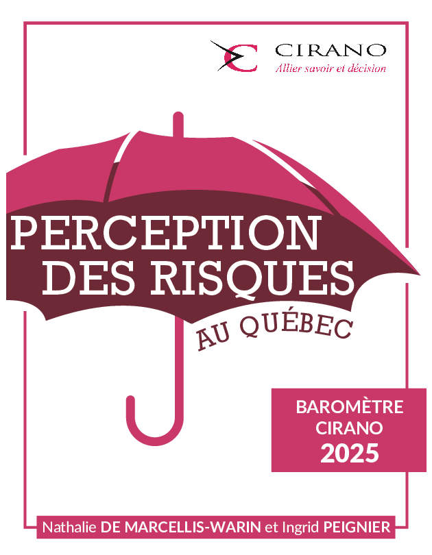 BAROMÈTRE CIRANO 2025: La perception des risques au Québec