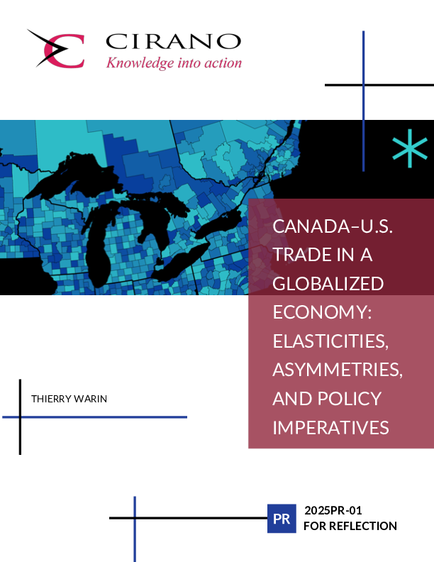 Canada–U.S. Trade in a Globalized Economy: Elasticities, Asymmetries, and Policy Imperatives