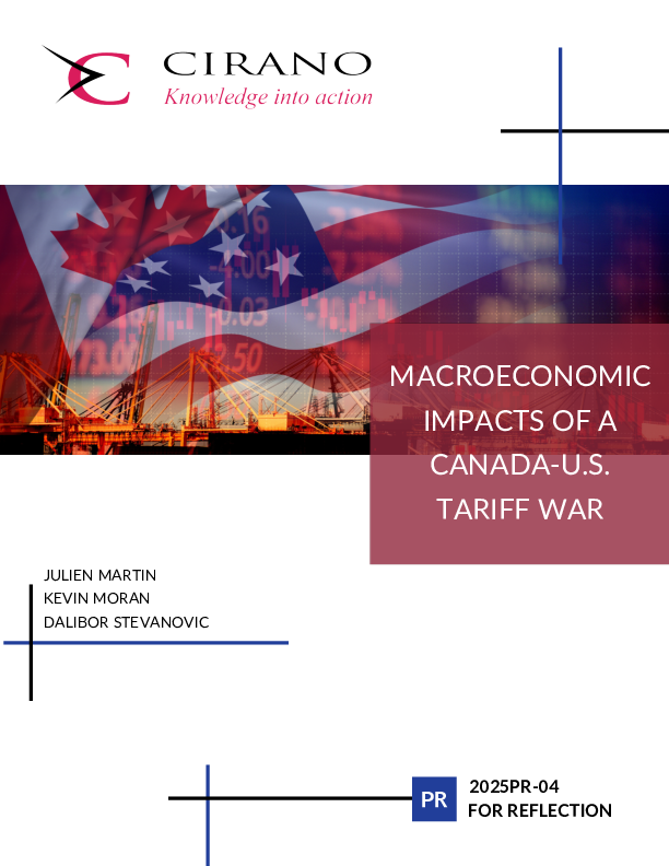 Macroeconomic Impacts of a Canada-U.S. Tariff War