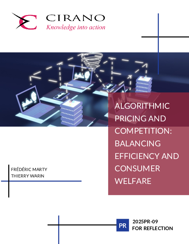 Algorithmic Pricing and Competition: Balancing Efficiency and Consumer Welfare