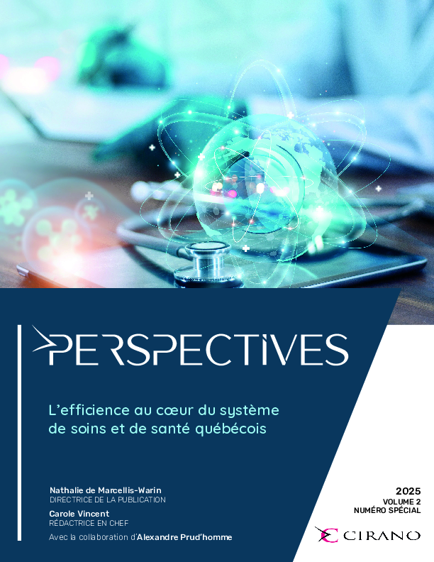 Perspectives - Revue semi-annuelle 2025 Volume 2 N˚Spécial