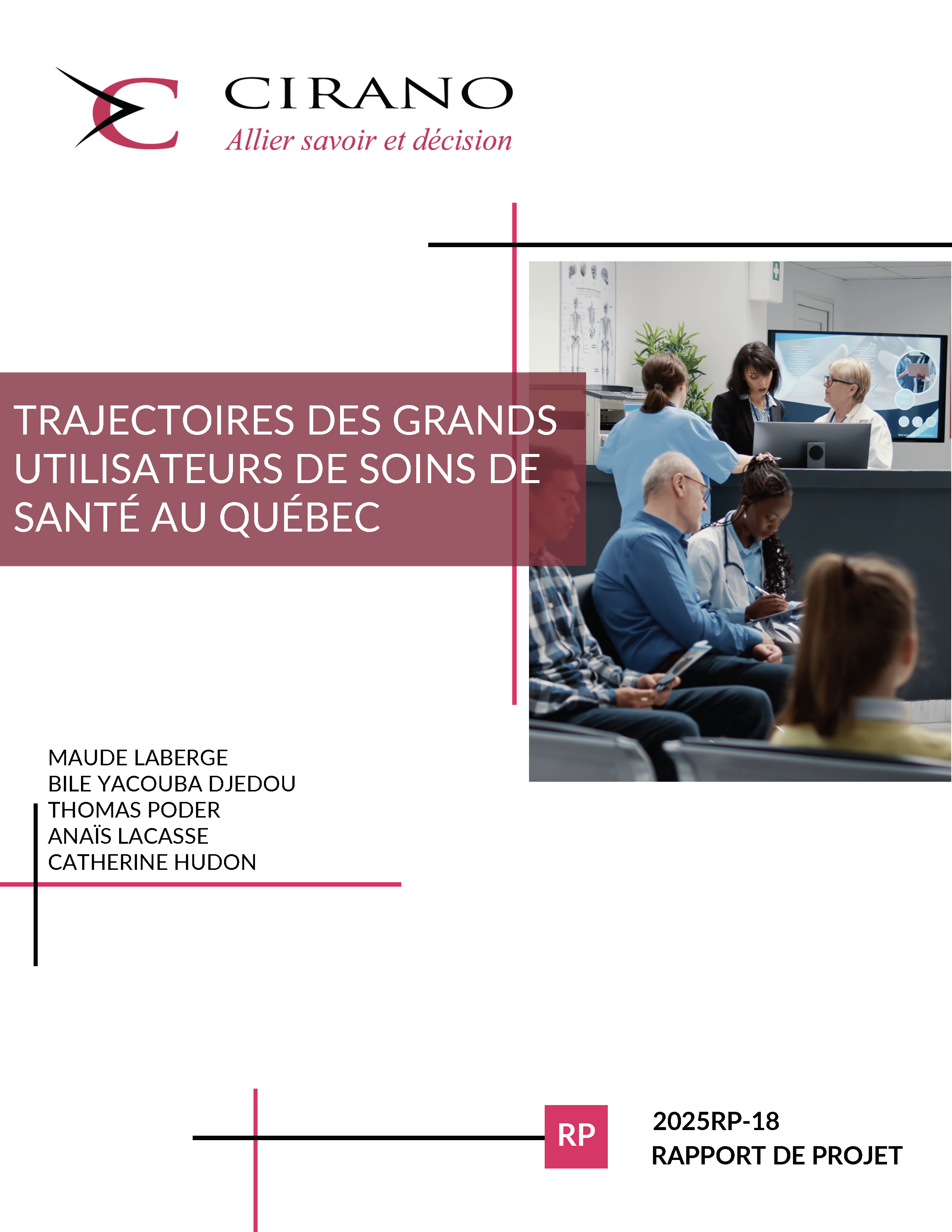 Trajectoires des grands utilisateurs de soins de santé au Québec