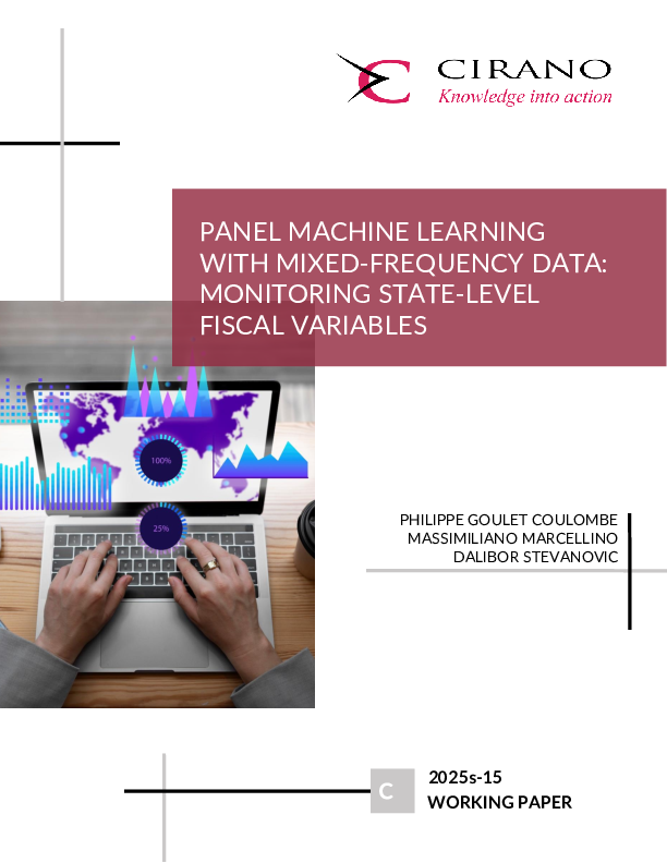 Panel Machine Learning with Mixed-Frequency Data: Monitoring State-Level Fiscal Variables