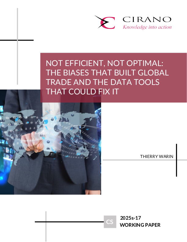 Not Efficient, Not Optimal: The Biases That Built Global Trade and the Data Tools That Could Fix It