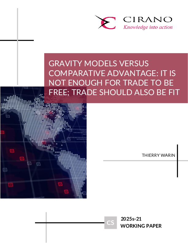 Gravity Models versus Comparative Advantage: It is not enough for trade to be free; trade should also be fit