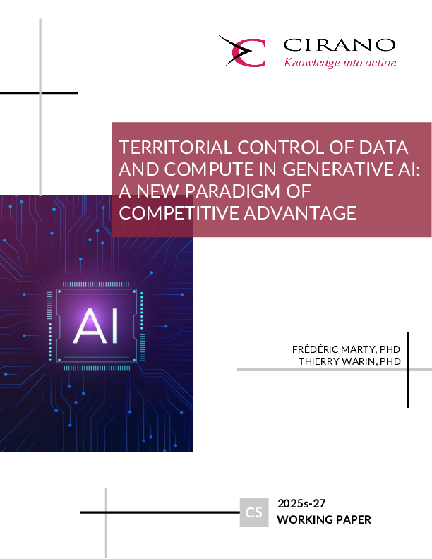 Territorial Control of Data and Compute in Generative AI: A New Paradigm of Competitive Advantage