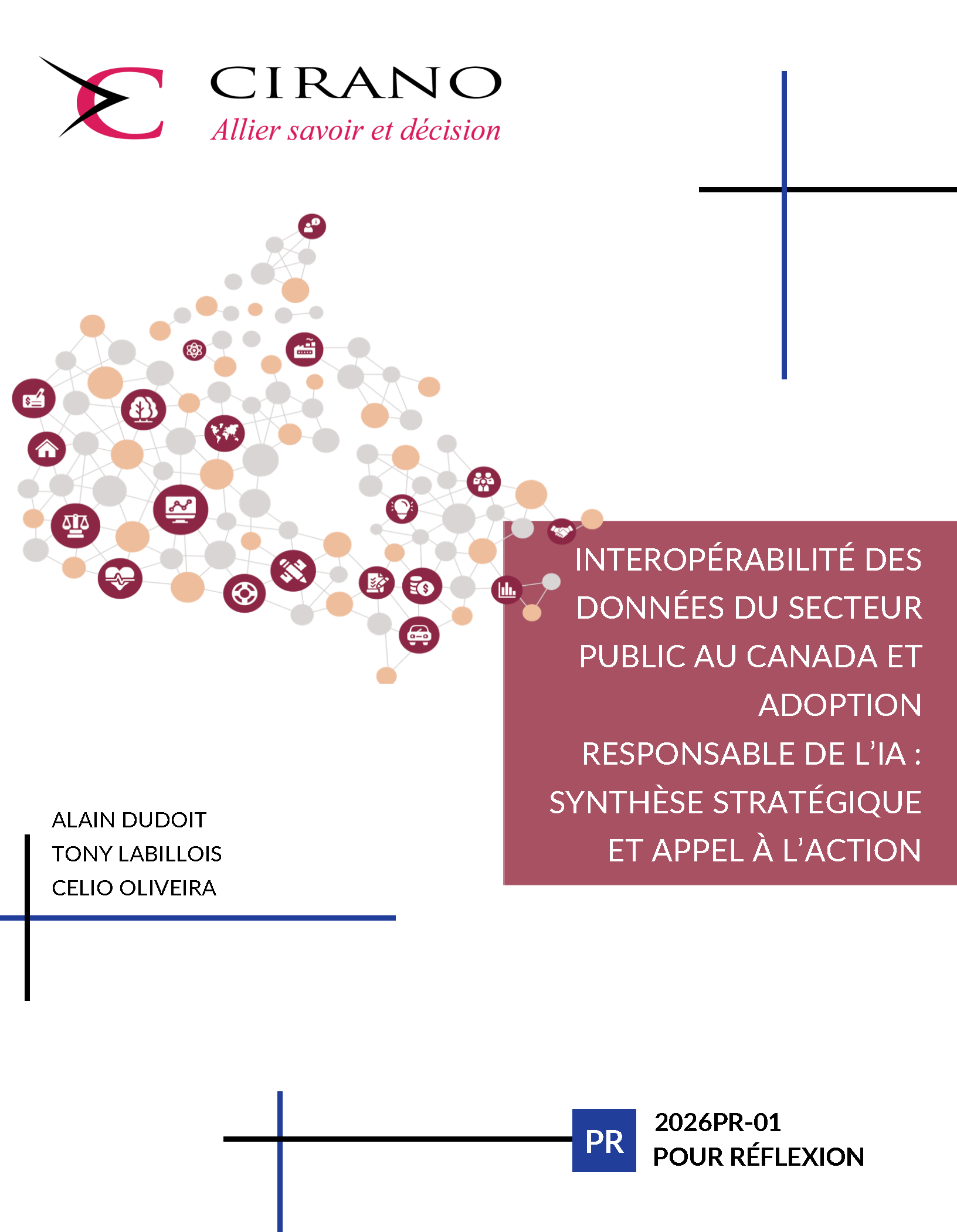 Interopérabilité des données du secteur public au Canada et adoption responsable de l’IA : Synthèse stratégique et appel à l’action