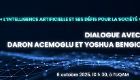 External activity - Dialogue with Daron Acemoglu and Yoshua Bengio on Artificial Intelligence