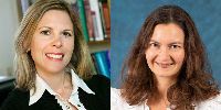 Mélanie Bourassa Forcier and Maude Laberge, panelists at the International Donation and Transplantation Legislative and Policy Forum