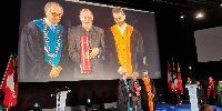 François Vaillancourt receives the Doctor Honoris Causa distinction from the University of Geneva