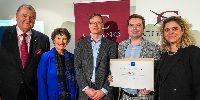 Awarding of the first Claude Montmarquette Scholarship