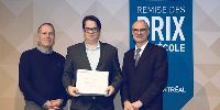 Pierre-Carl Michaud received the « Esdras Minville » Award