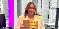 Raquel Fonseca receives the Marcel-Dagenais 2024 Award