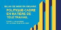 CIRANO survey on the impact of teleworking on the productivity of Quebec's public service employees