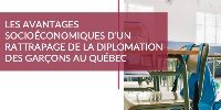 CIRANO Report Presentation: Les avantages socioéconomiques d’un rattrapage de la diplomation des garçons au Québec