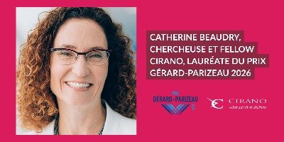 Catherine Beaudry, Winner of the 2026 Gérard-Parizeau Prize